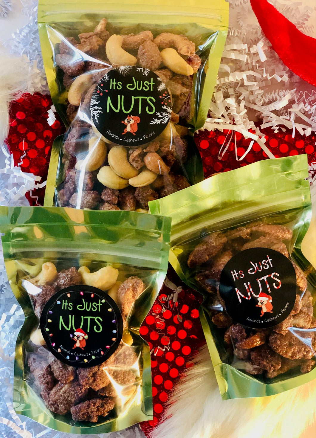 Holiday Nut Pouches